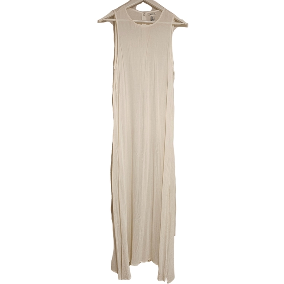 Forever 21 Flowy Cream Dress - Picture 2 of 3